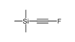 2-fluoroethynyl(trimethyl)silane Structure