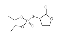 O,O-diethyl S-(2-oxotetrahydrofuran-3-yl) thiophosphate Structure