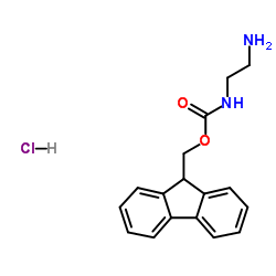 N-Fmoc-乙二胺盐酸盐结构式