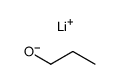 lithium n-propoxide结构式