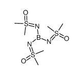 Tris(S,S-dimethylsulfonimino)boran结构式