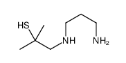 1-(3-aminopropylamino)-2-methylpropane-2-thiol Structure