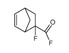 5-fluorobicyclo[2.2.1]hept-2-ene-5-carbonyl fluoride结构式