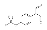 2-(4-trifluoromethoxyphenyl)malondialdehyde Structure