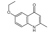 6-Ethoxy-2-methyl-4-quinolinol结构式