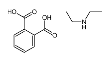N-ethylethanamine,phthalic acid Structure