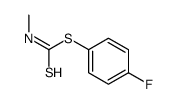 (4-fluorophenyl) N-methylcarbamodithioate Structure