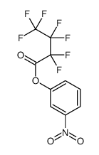 (3-nitrophenyl) 2,2,3,3,4,4,4-heptafluorobutanoate结构式