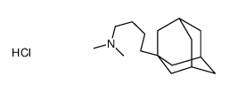 4-(1-adamantyl)-N,N-dimethylbutan-1-amine,hydrochloride Structure