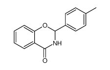 2-(4-tolyl)-4-oxo-4H-2,3-dihydro-1,3-benzoxazine结构式