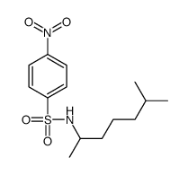 N-(6-methylheptan-2-yl)-4-nitrobenzenesulfonamide Structure
