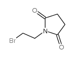 1-(2-Bromoethyl)pyrrolidine-2,5-dione Structure