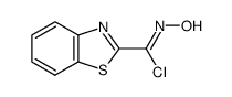 2-Benzothiazolecarboximidoylchloride,N-hydroxy-(9CI)结构式