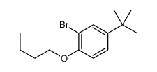 2-bromo-1-butoxy-4-tert-butylbenzene结构式