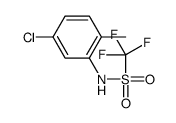 N-(5-chloro-2-methylphenyl)-1,1,1-trifluoromethanesulfonamide Structure