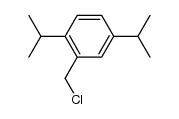 2-(Chloromethyl)-1,4-bis(1-methylethyl)benzene structure