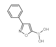 3-苯基异噁唑-5-硼酸结构式