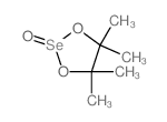 1,3,2-Dioxaselenolane,4,4,5,5-tetramethyl-, 2-oxide结构式