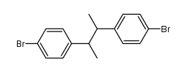 (+/-)-2,3-Di(p-bromphenyl)butan Structure