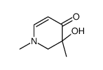 4(1H)-Pyridinone,2,3-dihydro-3-hydroxy-1,3-dimethyl-(9CI)结构式