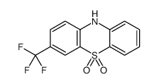 3-(trifluoromethyl)-10H-phenothiazine 5,5-dioxide Structure