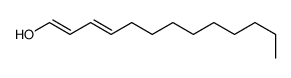 trideca-1,3-dien-1-ol Structure
