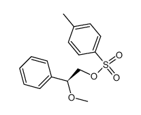 (S)-2-methoxy-2-phenylethylene para-toluenesulphonate结构式