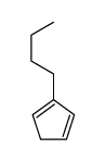 2-butylcyclopenta-1,3-diene Structure
