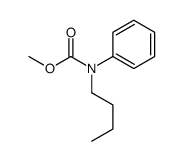 methyl N-butyl-N-phenylcarbamate Structure