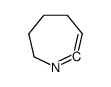 1-azacyclohepta-6,7-diene结构式