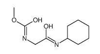 methyl N-[2-(cyclohexylamino)-2-oxoethyl]carbamate结构式