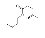 2-(dimethylamino)ethyl 4-oxopentanoate结构式