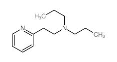 2-Pyridineethanamine,N,N-dipropyl- structure