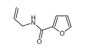 2-Furancarboxamide,N-2-propenyl-(9CI) structure