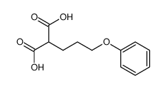 (3-phenoxy-propyl)-malonic acid Structure