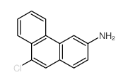 3-Phenanthrenamine,9-chloro- structure
