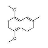 1,2-Dihydro-5,8-dimethoxy-3-methylnaphthalene Structure