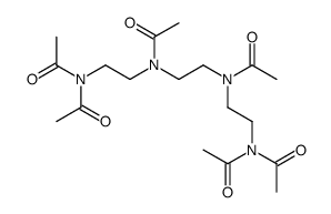 N-[2-[acetyl-[2-(diacetylamino)ethyl]amino]ethyl]-N-[2-(diacetylamino)ethyl]acetamide Structure