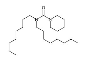 N,N-dioctylpiperidine-1-carboxamide Structure