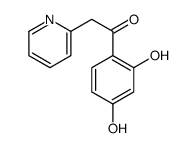 1-(2,4-dihydroxyphenyl)-2-pyridin-2-ylethanone结构式