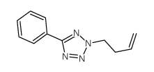 2-but-3-enyl-5-phenyl-tetrazole Structure