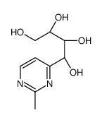 (1R,2S,3R)-1-(2-methylpyrimidin-4-yl)butane-1,2,3,4-tetrol结构式