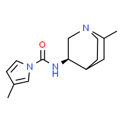 1H-Pyrrole-1-carboxamide,3-methyl-N-[(3R)-6-methyl-1-azabicyclo[2.2.2]oct- structure