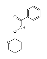 O-(tetrahydro-2-pyranyl)benzohydroxamic acid Structure