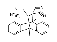 9,10-dimethyl-9,10-dihydro-9,10-ethanoanthracene-11,11,12,12-tetracarbonitrile结构式