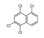 1,2,4,5-tetrachloronaphthalene结构式