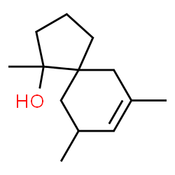 Spiro[4.5]dec-7-en-1-ol, 1,7,9-trimethyl- (9CI) Structure