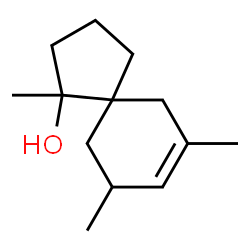 Spiro[4.5]dec-7-en-1-ol, 1,7,9-trimethyl- (9CI) structure