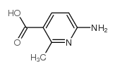 6-AMINO-2-METHYLNICOTINIC ACID Structure