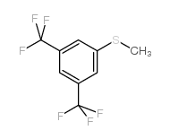 3,5-bis(trifluoromethyl)thioanisole Structure